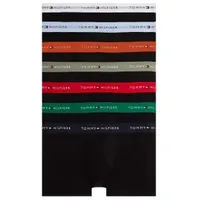 Tommy Hilfiger für Herren. UM0UM03385 Satz mit 7 schwarzen Boxershorts (S), Heimtextilien, Baumwolle