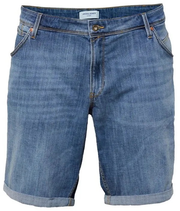 Jack & Jones Plus Jeansshorts RICK (1-tlg) blau 46