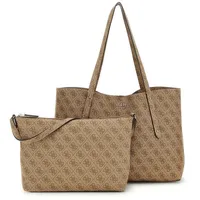 GUESS Shopper Brenton Logo Braun Damen