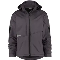 DASSY Softshell-Jacke, ANTHRAZITGRAU/SCHWARZ Gr. 4XL