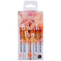 Talens ECOLINE® Ecoline Brush-Pens rosa, 5 St.