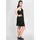 sheego Jerseykleid Shirtkleid Schwarz 46