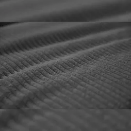 KAWOLA Sofa DAMETO Ecksofa Bettsofa Schlafsofa mit Stauraum Cord grau