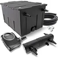 Wiltec SunSun, + Gartenteich, CBF-550 CUV-236 36W SET NEO12000