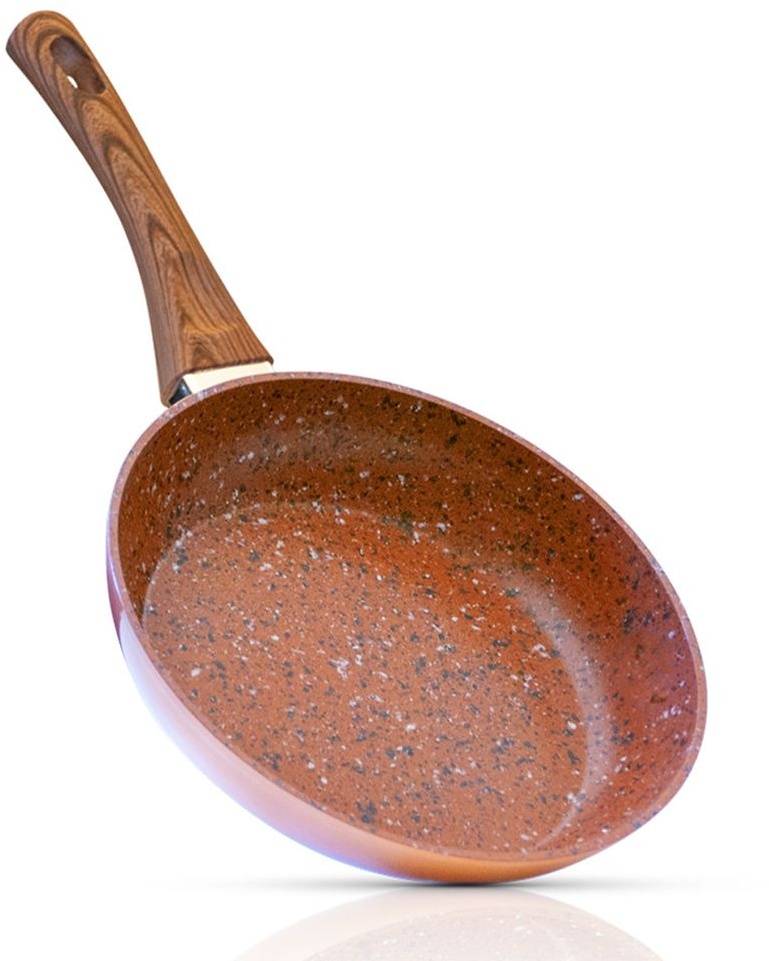 Livington Copper & Stone Pan - 28cm Bratpfanne - Antihaftbeschichtung