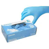 CEGASA Nitrilo Handschuhe S/P Multi, T9-9.5C/100, Schwarz, Standard