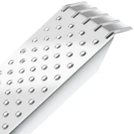 Tectake tectake® Auffahrrampen, 2er Set, rutschfeste, perforierte Oberfläche, 160 x 23 x 4,5 cm