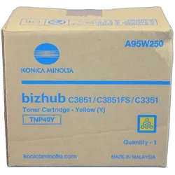 Konica-Minolta Konica Minolta TNP49Y Toner Yellow A95W250 -A