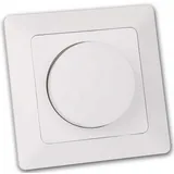 ChiliTec MILOS Dimmer für LED Lampen Weiß matt 250V~/ 3-60W, inkl. Rahmen