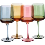 Navaris mehrfarbig getönte Weingläser 0,3 l 4-tlg.