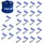 Sport-Thieme Speed Rope-Set Classic Bunt 2,43 m