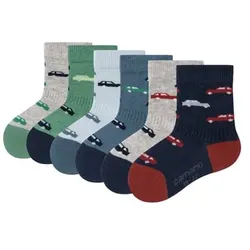 Camano Baby Socken 6er-Pack cars, Babymode (6 - 24 Monate)