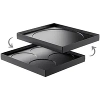 Stöckli Wende-Crêpeplatte für PizzaGrill 4 schwarz