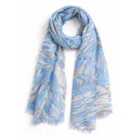 COLLEZIONE ALESSANDRO Modeschal "Heaven", Damen, blau, Viskose, COLLEZIONE ALESSANDRO, unifarben, Basic, Modetücher, aus super-soft Viskose, Made in Italy