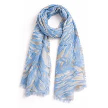 COLLEZIONE ALESSANDRO Modeschal "Heaven", Damen, blau, Viskose, COLLEZIONE ALESSANDRO, unifarben, Basic, Modetücher, aus super-soft Viskose, Made in Italy