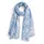 COLLEZIONE ALESSANDRO Modeschal "Heaven", Damen, blau, Viskose, COLLEZIONE ALESSANDRO, unifarben, Basic, Modetücher, aus super-soft Viskose, Made in Italy