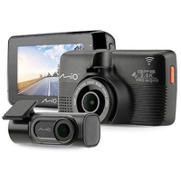Mio MiVue 798 Dual Pro Dashcam mit GPS Blickwinkel horizontal max.=145° Display