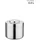 Weis Vorratsdose Edelstahl silber 21 x 10,5 x 10,5 cm 400 ml