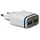 SUNIX Sunix 2.1A Schnellladegerät Dual Port 2xUSB + 1.2M Micro-USB Kabel Handy-Netzteile weiß