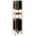 5Five 5Five, Badezimmerregal, Hohes Badezimmerregal mit Schrank - Schwarz (33 x 33 x 170 cm)
