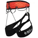Black Diamond Airnet Klettergurt Schwarz/Orange