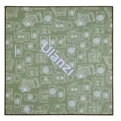 Ulanzi 17 Inch Protective Wrap Green & Pattern