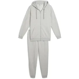 Puma Herren Trainingsanzug Hooded Sweat Suit TR 684855-04 S - Light Gray Heather - S