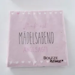 Serviette Friends 20 Stück rosa Variante 1
