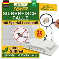 green guardia Silberfisch Falle mit Spezial-Lockstoff 3 St.