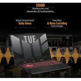 Asus TUF Gaming A17 17,3'' AMD Ryzen 7 7435HS 16 GB RAM 1 TB SSD RTX 4050