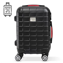 monzana Exopack Line 4-Rollen Cabin 53 cm / 40 l schwarz