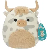 Squishmallows SQCR04117 - Borsa die Hochlandkuh 19 cm, offizielles Kelly Toys Plüsch, superweiches Kuscheltier