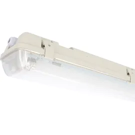 LED's light LED-Unterbauleuchte 2 x 14 W mit Sensor 200,m 4000 K 120 cm Grau