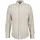 GANT Herren Hemd - Regular Cotton Linen Stripe Shirt, Leinen-Baumwoll-Mix, gestreift Beige L