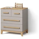 livinity® Mailo 80 x 88 cm Grau