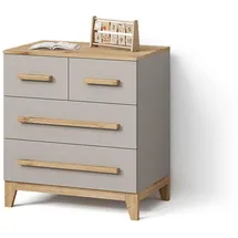 livinity® Mailo 80 x 88 cm Grau