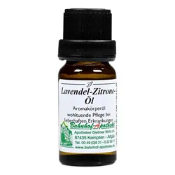 Bahnhof-Apotheke Lavendel-Zitrone Öl 10ml