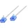 Logilink CQ3091U RJ45 Patchkabel CAT 6a U/UTP 10.00 m Weiß extrem dünn, hochflexibel, Flammwidrig, Halogenfrei 1 St.