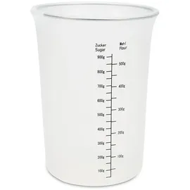 Städter Messbecher Silikon, Transparent, 12 x 12 x 16.5 cm