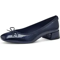 TAMARIS Damen Pumps Blockabsatz Vegan; Navy, EU 38