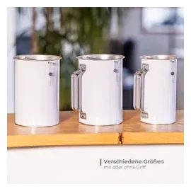 HMF 45000-07 Spendendose mit Griff, Ø, 8 cm, lichtgrau,