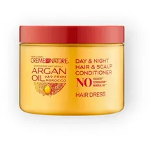 Creme of Nature Argan Oil Day Night Hair and Scalp Conditioner, 135 g
