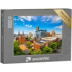 puzzleYOU Puzzle Innenstadt von Birmingham, Alabama, USA, 1000 Puzzleteile, puzzleYOU-Kollektionen England
