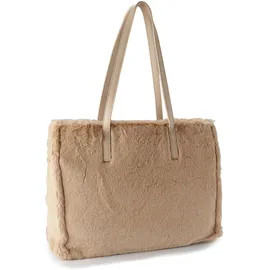 Valentino Fadia Shopper Synthetik Beige/Gold