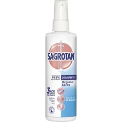 5x SAGROTAN Hygiene-Spray, Inhalt: 250 ml.