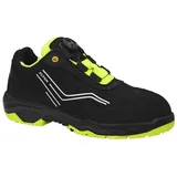 ELTEN AMBITION BOA Low ESD S2, Stahlkappe, leicht, sportlich, Schwarz/Gelb, Größe: 45