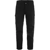Fjällräven Abisko Hybrid Trail Zip-off Hosen Schwarz 54