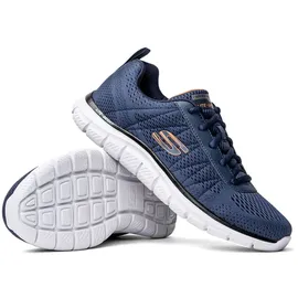 SKECHERS Track-Moulton Blau Herren 45