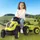Smoby Traktor Farmer XL grün mit Anhänger (7600710130)