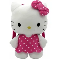 CYP BRANDS - Hello Kitty Różowy Plecak Pluszowy 35cm dla Dzieci i Fanów - Weiß